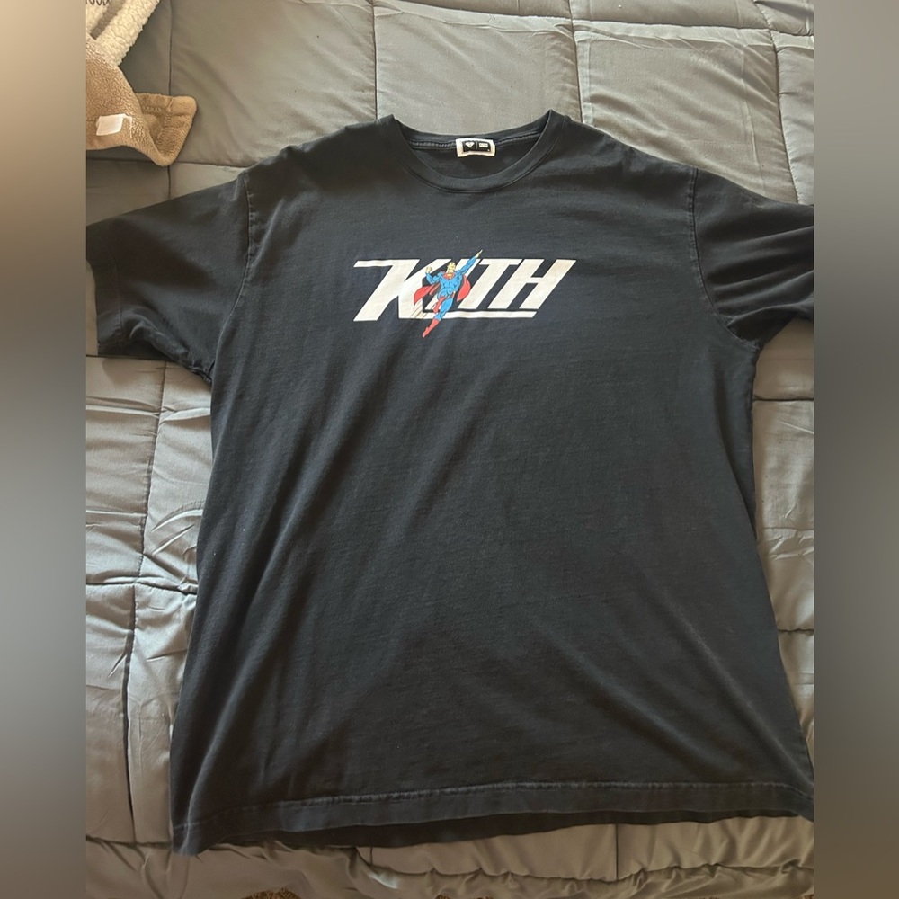 Kith Superman Flight Vintage Tee Black XL